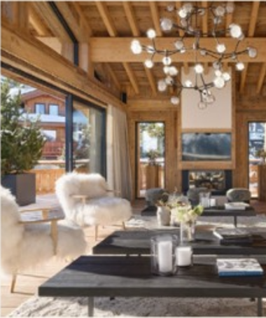 Intérieur chalet